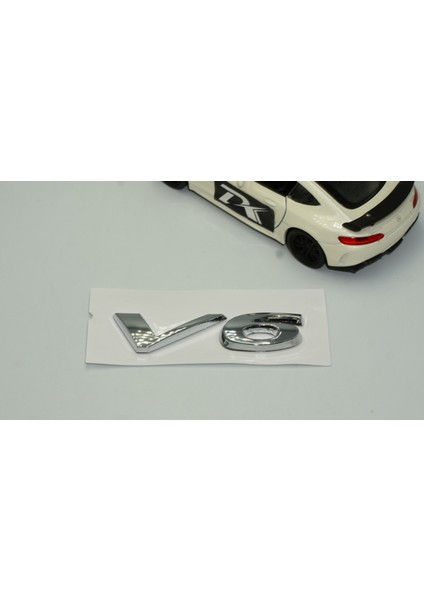 Jaguar V6 Xj Xjl Xf Bagaj 3m 3D Krom Logo Amblem