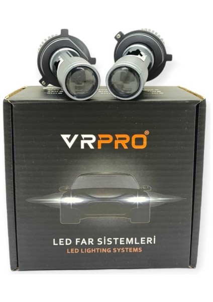 Vr Pro H4 Mercekli LED Far Ampulü