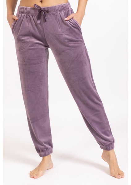 Kadın 503 Cepli Kadife Tek Alt Lila fırsatları