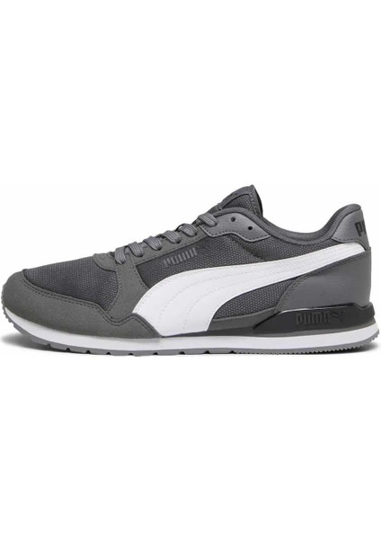 St Runner V3 Mesh Erkek Günlük Spor Ayakkabı 384640 14 Gri