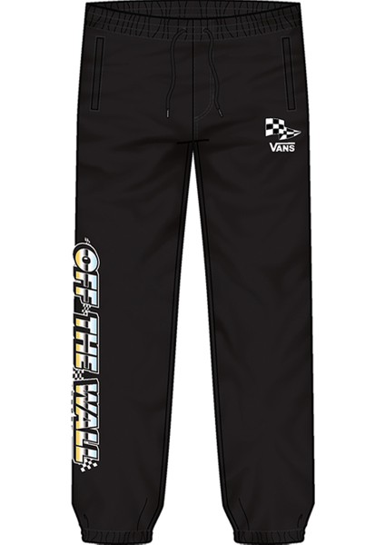 Düz Paça Siyah Erkek Eşofman Altı VN0008BNBLK1 Hole Shot Fleece Pant