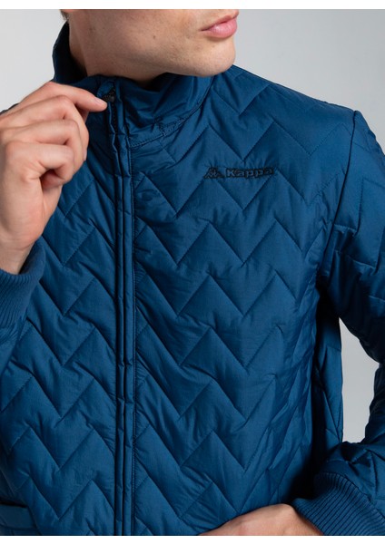 Lacivert Erkek Dik Yaka Mont 321S64W469 Logo 365 Syman fırsatları