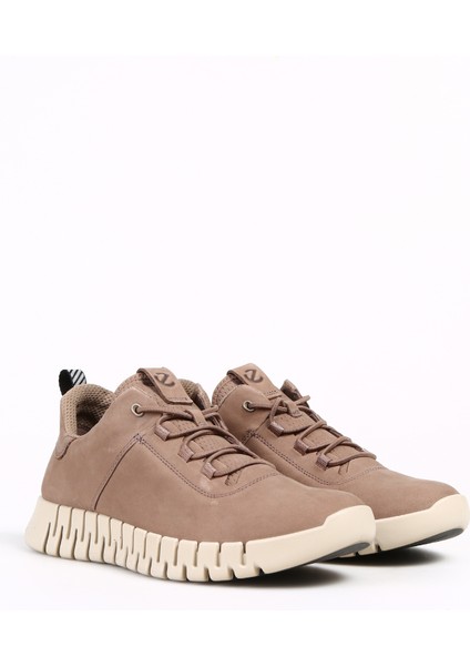 Nubuk Bej Erkek Günlük Ayakkabı Ecco Gruuv M Sneaker Lea fiyatları