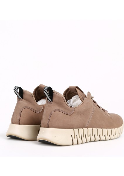 Nubuk Bej Erkek Günlük Ayakkabı Ecco Gruuv M Sneaker Lea modelleri
