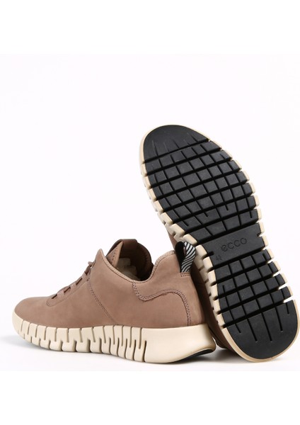 Nubuk Bej Erkek Günlük Ayakkabı Ecco Gruuv M Sneaker Lea fırsatları