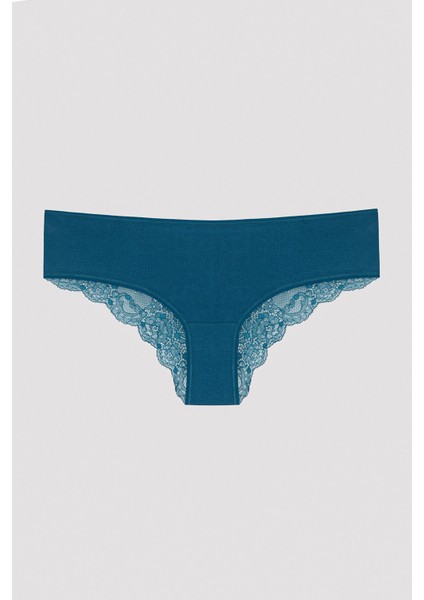 Dark Tones Dantel Detaylı 3lü Çok Renkli Hipster Külot fırsatları