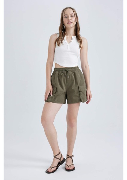 Coool Relax Fit Gabardin %100 Pamuk Şort B1406AX23HS