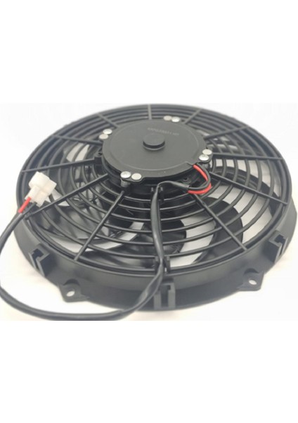 Fan Motoru 11 Inç 12V Emiş S Kanat 120WATT