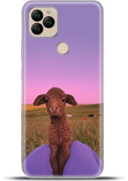 General Mobile Gm 22 Plus Kılıf Esnek Silikon Kamera Koruma 4K Desenli Özel Tasarım - Oğlak