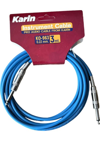 Enstrüman Kablosu KO-963 Bl