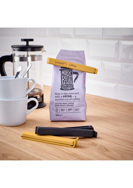 Bevara Paket Mandalı Antrasit-Koyu Sarı 6 Parça modelleri