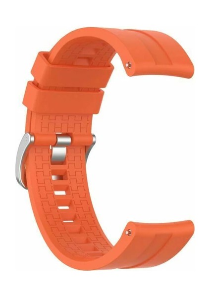 Huawei Watch Gt 4 (46MM) Uyumlu Silikon Kordon Kayış (22MM)