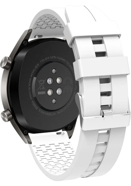 Huawei Watch Gt 4 (46MM) Uyumlu Silikon Kordon Kayış (22MM)