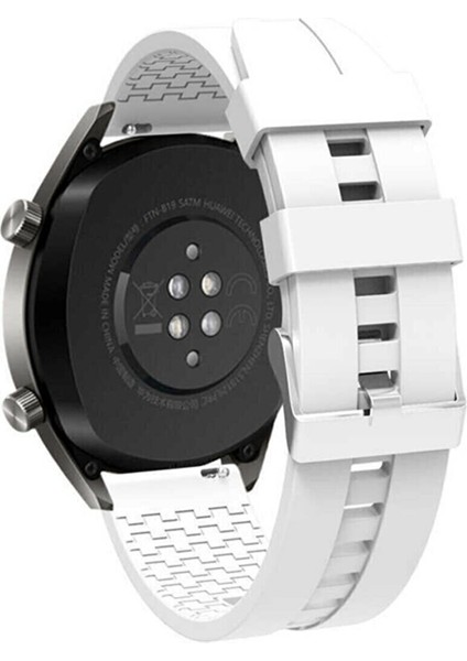 Huawei Watch Gt 4 (46MM) Uyumlu Silikon Kordon Kayış (22MM)