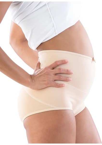 Toparlayıcı Etkili Kadın Hamile Koton Külot Korse 2810 Ten