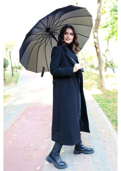 Kaliteli Siyah Black Kırılmaz Şemsiye Siyah 16 Telli Umbrella indirimleri