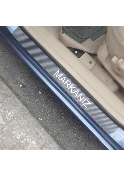 Ssangyong Rodius Karbon Kapı Eşiği Oto Sticker 4 Adet