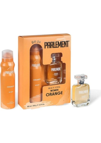 50 ml Orange Kadın Parfüm + 150 ml Deodorant Seti