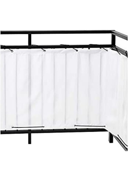 Beyaz Renk Balkon Demiri Brandası Gölgelik Çadırı Su Geçirmez fiyatları