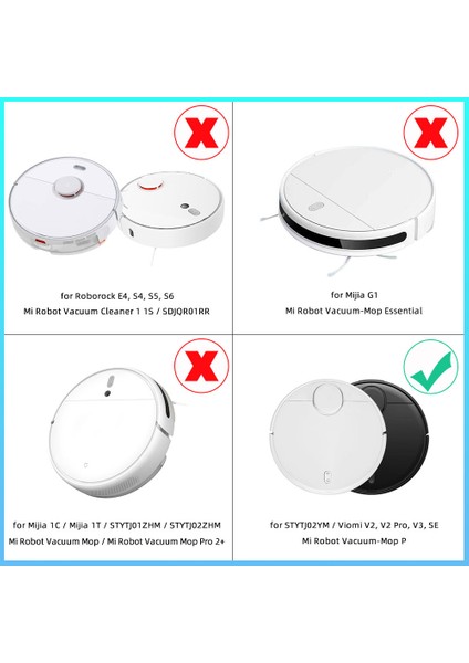 Xiaomi Vacuum Mop 2 Lite (Mjstl) Robot Süpürge Filtre Yedek Set indirimleri