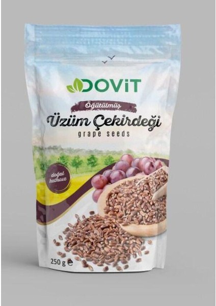 Üzüm Çekirdeği Öğütülmüş 250 Gr.