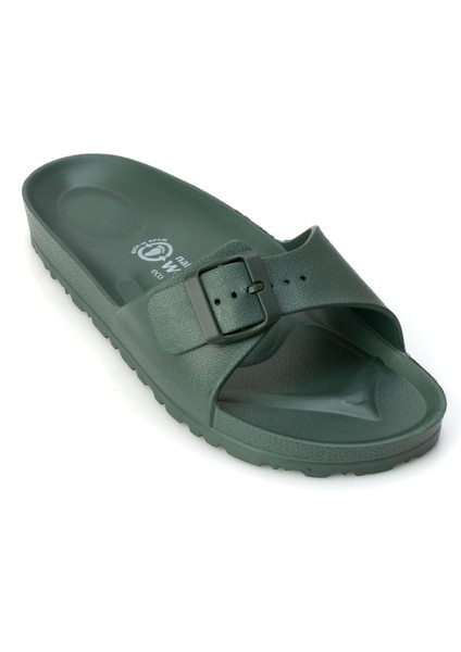 Kadın Terlik 7054-722 Bıos Pala Eva Natural World Kaki