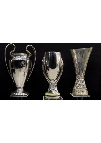 Uefa Kupa 3 Lü Set (Premıum Ürün)