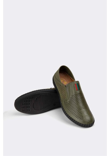 Erkek Sneaker Hakiki Deri Ayakkabı 002Y22E4058 indirimleri