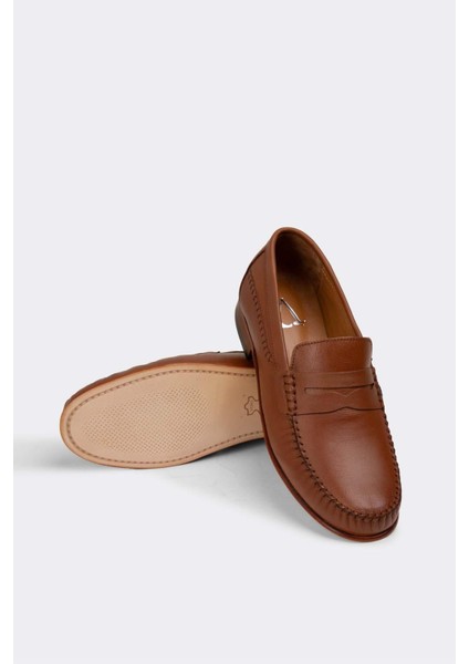 Erkek Casual Hakiki Deri Ayakkabı 013Y22E4111 indirimleri