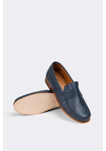 Erkek Casual Hakiki Deri Ayakkabı 013Y22E4111 indirimleri