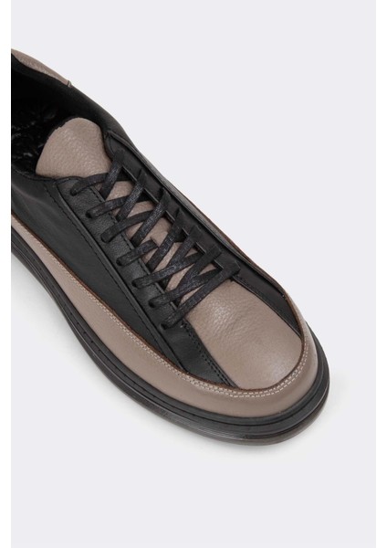 Erkek Sneaker Hakiki Deri Ayakkabı 031Y23E5782 modelleri