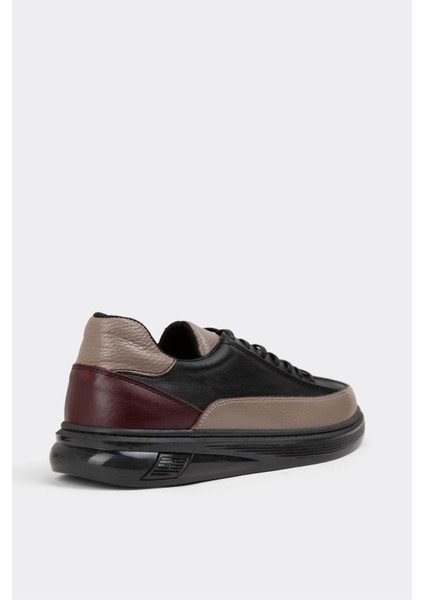 Erkek Sneaker Hakiki Deri Ayakkabı 031Y23E5782 fırsatları