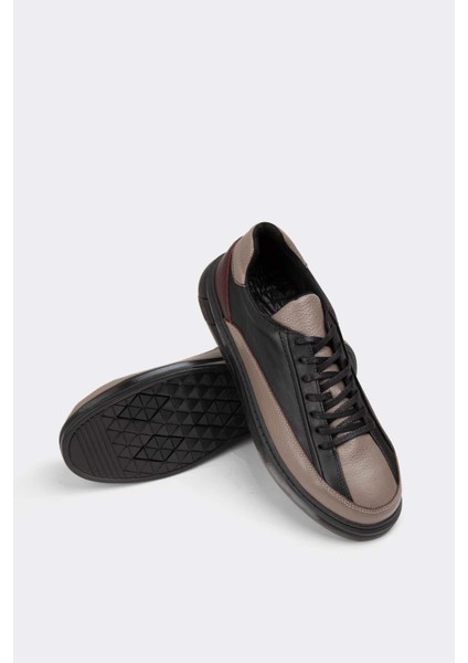 Erkek Sneaker Hakiki Deri Ayakkabı 031Y23E5782 indirimleri