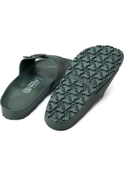 Kadın Terlik 7054-722 Bıos Pala Eva Natural World Kaki indirimleri