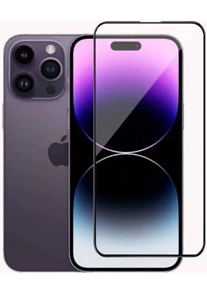 iPhone 15 Pro Uyumlu Tam Kaplayan Esnek Seramik Ekran Koruyucu