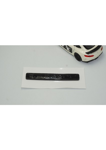 Audi Quattro Siyah Metal 3m 3D Bagaj Logo Amblem