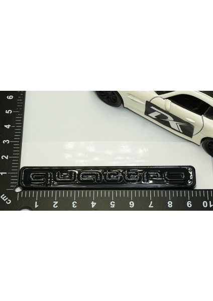 Audi Quattro Siyah Metal 3m 3D Bagaj Logo Amblem