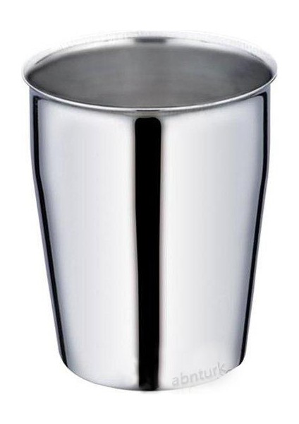 Çelik Bardak Paslanmayan Kırılmayan Bardak Krom Nikel Kaplama Kupa 330 ml 6 Adet fiyatları