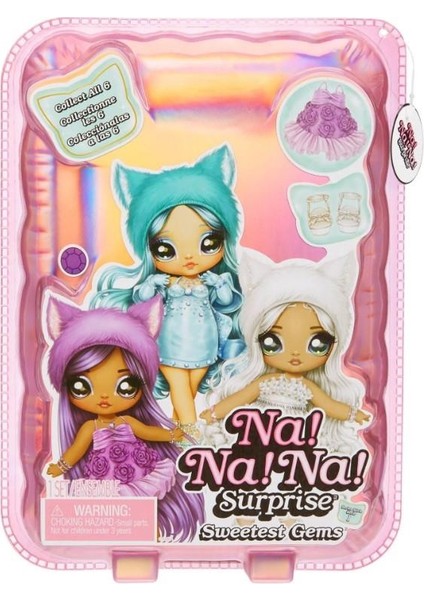 Na!na!na! Surprise Sweetest Gems Valentina Lovely Ametist Bebeği 582496 modelleri