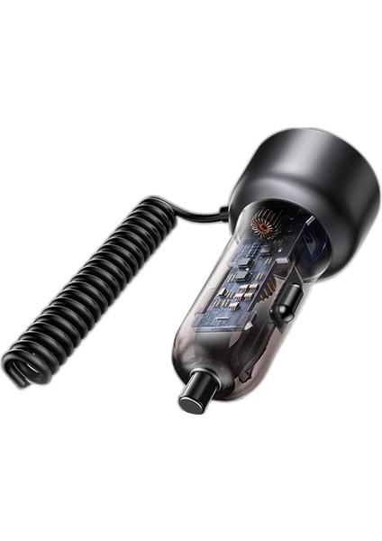 Göstergeli 1 Adet 18W USB / 1 Adet 30W Type-C ve Dahili 30W Type-C ile 20W Lightning Kablolu