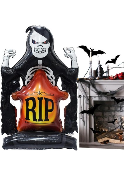 Halloween Cadılar Bayramı Ayaklı Büyük Boy Folyo Balon