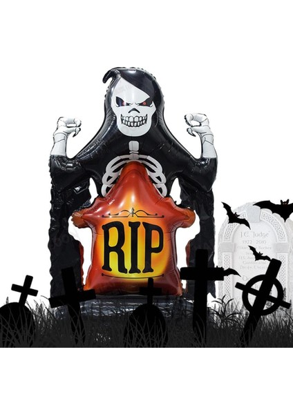 Halloween Cadılar Bayramı Ayaklı Büyük Boy Folyo Balon fırsatları