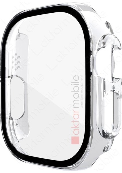 Apple Watch Ultra 2 49 mm Uyumlu Ekran Koruyucu Kasa Koruma Full Body Tüm Gövde Koruyucu Tam Koruma