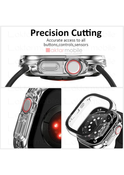 Apple Watch Ultra 2 49 mm Uyumlu Ekran Koruyucu Kasa Koruma Full Body Tüm Gövde Koruyucu Tam Koruma fiyatları