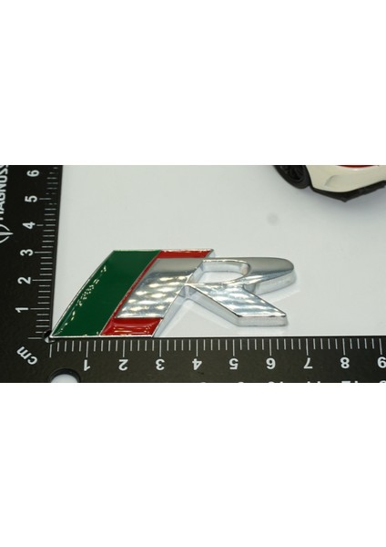 Jaguar R Logo Ön Panjur Vidalı 3D Krom Metal Logo Amblem fırsatları