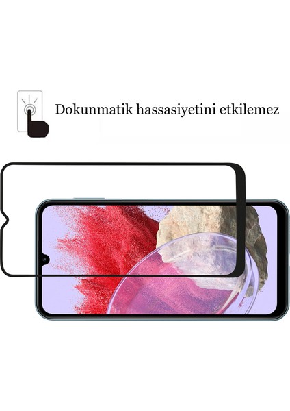 Samsung Galaxy M34 5g Kırılmaz Cam 5d Tam Kaplayan 9h Temperli Ekran Koruyucu