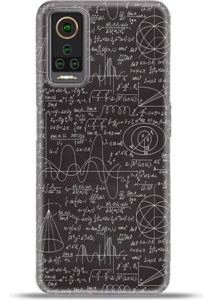 General Mobile Gm 22 Pro Kılıf Esnek Silikon Kamera Koruma 4K Desenli Özel Tasarım - Quantum Fizik