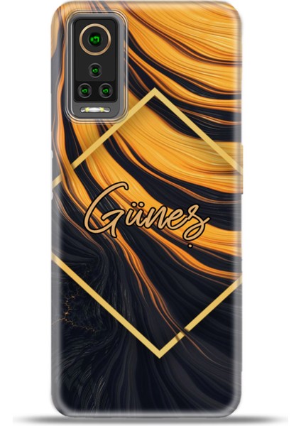 General Mobile Gm 22 Pro Kılıf Silikon Esnek Kamera Koruma Kişiye Özel Isim - Çöl Güneşi