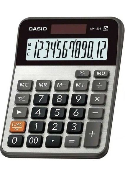 MX 120B Hesap Makinesi 12 Hane Pilli ve Güneş Enerjili fiyatları