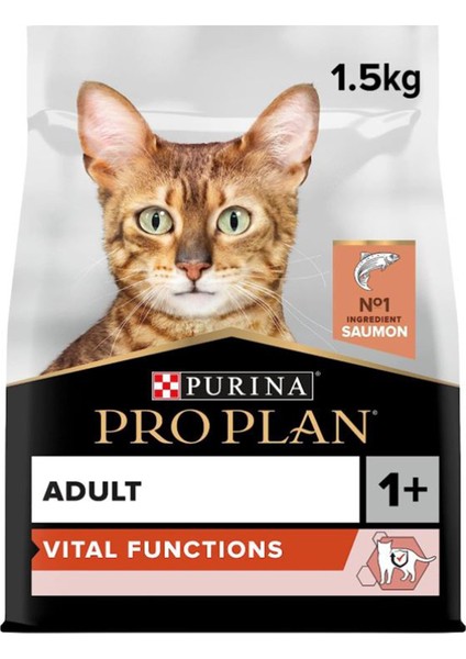 Somonlu Yetişkin Kedi Maması 1.5 kg - Marspet